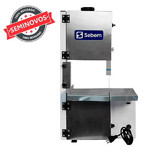 Máquina De Serra Fita Pequena Bivolt Para Carne Peixe Seminova Usada Sebem