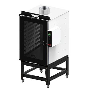 Forno Turbo Assador Pão Padaria Grande Elétrico 10 Esteiras Niveis 750 Pães