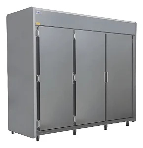 Câmara Fria Geladeira Frigorífico Grande para Açougue Carne 3 Portas 1000Kg 3000L Frilux RF-058