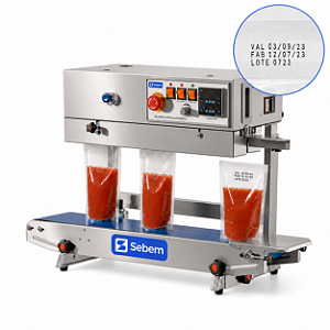 Maquina de Embalagem Automatica Esteira Vertical e Horizontal SELPRO FLEX Sebem