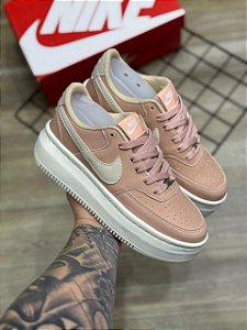 Tênis Nike Dunk Pro Série Premium Rose Branco