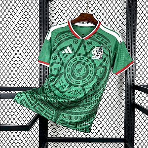 CAMISA DE TIME TAILANDESA MEXICO VERDE 2026