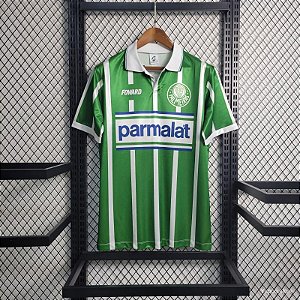 CAMISA RETRO PALMEIRAS VERDE PARMALAT 1992 MASCULINA