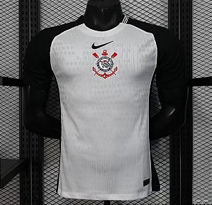 CAMISA VERSAO JOGADOR CORINTHIANS BRANCA 2025 MASCULINA