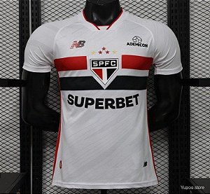 CAMISA VERSAO JOGADOR SÃO PAULO BRANCA 2026 MASCULINA