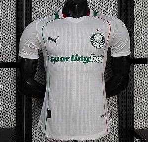CAMISA VERSAO JOGADOR PALMEIRAS BRANCA 2026 MASCULINA