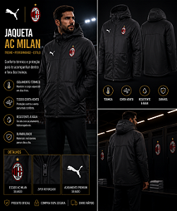 JAQUETA BOBOJACO MILAN IMPERMEAVEL FORRADA MASCULINA
