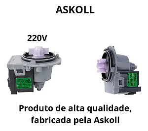 Eletrobomba Universal 220V Askol – Máquina de Lavar
