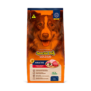 Ração Special Dog Gold Life Carne e Frango Cães Adultos 15kg