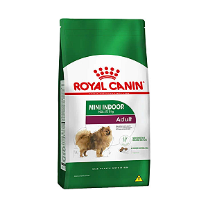 Ração Royal Canin Mini Indoor Adult para Cães Adultos de Raças Pequenas 2,5kg