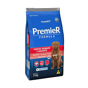 Ração Premier Pet Formula Carne Cães Adultos Porte Grande e Gigante 15kg