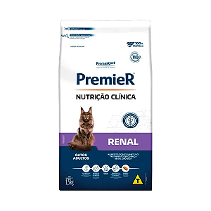 Ração Premier Nutrição Clínica Renal Gatos 1,5kg
