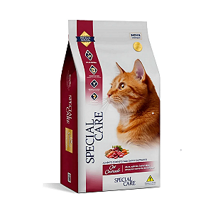 Ração Special Care Cat Atum e Salmão Gatos Castrados 10,1kg