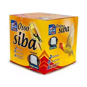 Osso De Siba Para Pássaros Malha Larga - 1 Unidade