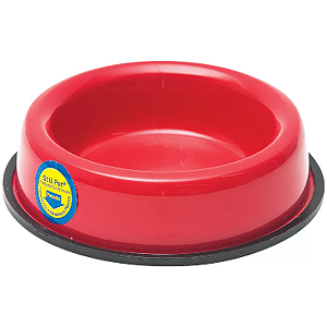 Comedouro Still Pet Pesado Vermelho para Cães e Gatos