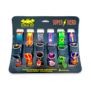 Coleira Super-Herói