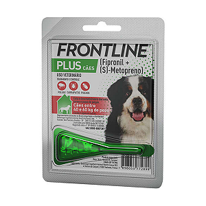 Antipulgas e Carrapatos Frontline Plus para Cães de 40 a 60Kg