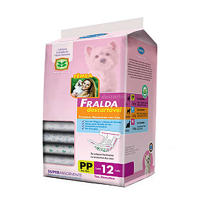 Fralda Descartável American Pets Tam. PP - 12 Unidades