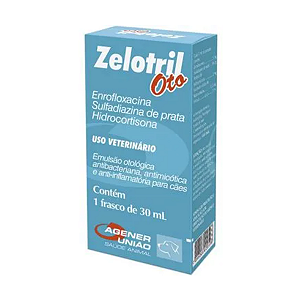 Zelotril Oto Agener União Frasco 30ml