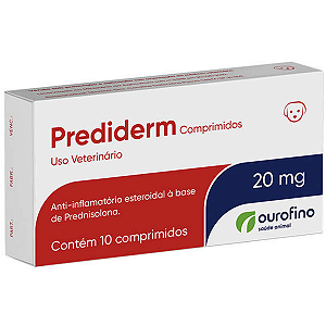 Anti-inflamatório Prediderm 20mg - 10 Comprimidos