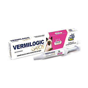 Vermífugo Vermilogic Gatos 5g