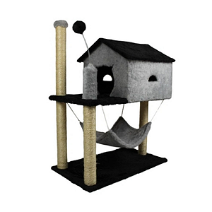 Arranhador Casa com Rede para Gatos