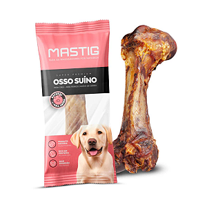 Petisco Osso Suíno Natural Mastig - 1 Unidade
