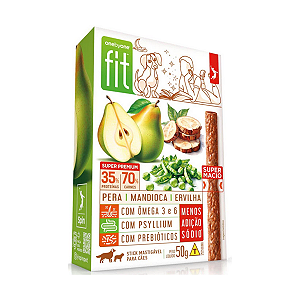 Petisco Spin Pet Onebyone Fit Pera, Mandioca e Ervilha Cães 50g