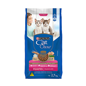Ração Cat Chow para Gatos Filhotes Sabor Frango 2,7kg