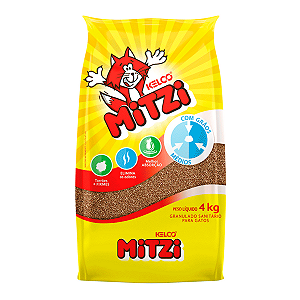 Areia Sanitária Kelco Mitzi 4kg