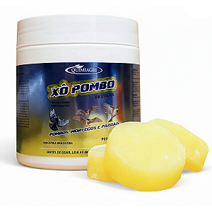 Repelente Afasta Pombos Xô Pombo Pastilha 200g