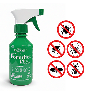 Inseticida Pronto Uso para Ambientes Formijet Spray Plus 250ml