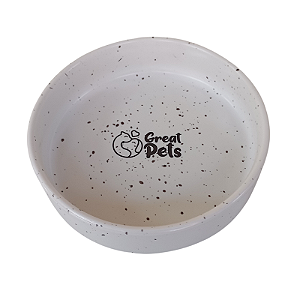 Comedouro Cerâmica Areia 250ml