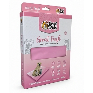 Tapete Gelado Great Pets Rosa - Tam. 90 x 50cm