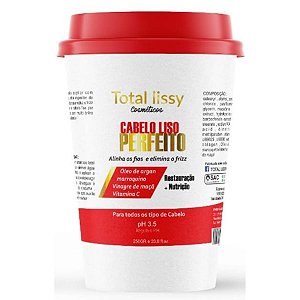 Creme de Hidratação Máscara Capilar Meu Cabelo Liso Perfeito Para Cabelos com Escova Progressiva e Botox