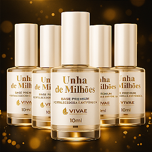 COMBO 20% DESCONTO Unhas de Milhões - 5 UNI