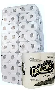 Papel Higigienico Delicate Premium 64 Rolos
