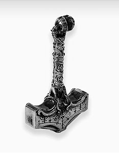 Colar Martelo “God of War: Thor Ragnarok” em Prata 925