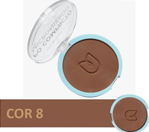 Pó Compacto Micronizado Mia Make - COR 8
