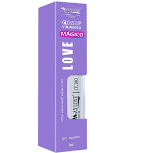 Gloss Lip Volumoso Mágico Ácido Hialurônico Max Love