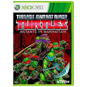 Jogo Teenage Mutant Ninja Turtles Mutants in Manhattan - Xbox 360