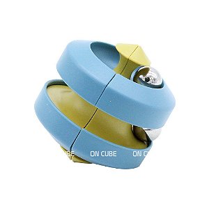 Bead Orbit Azul / Amarelo