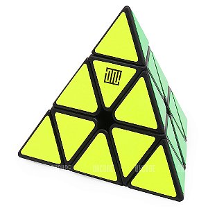 Cubo Mágico Pyraminx Moyu Meilong Preto