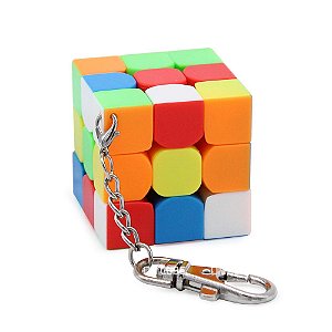 Chaveiro Cubo Mágico 3x3x3 Moyu Mini - 4 CM