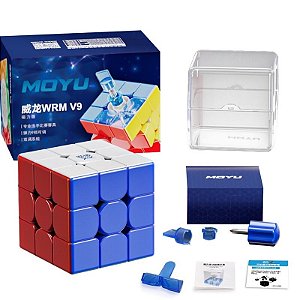 Cubo Mágico 3x3x3 Moyu Weilong WRM V9 - Magnético