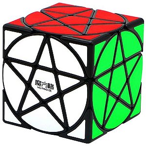 Star Cube - Pentacle Cube Preto Qiyi-MoFangGe