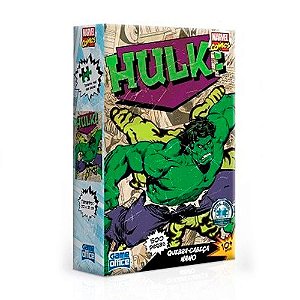 Quebra-Cabeça Marvel Comics - Hulk 500 Peças Nano