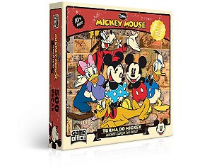 Quebra-Cabeça A Turma do Mickey 500 Peças