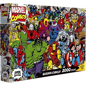 Quebra-Cabeça Marvel Comics 2000 Peças