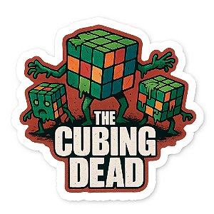 Sticker The Cubing Dead